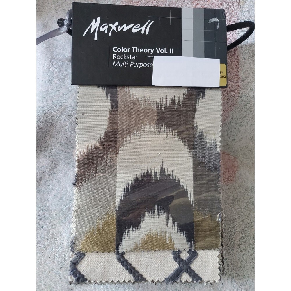 MAXWELL FABRICS "Rockstar" Color Theory Vol. II Fabric Sample Book Cloth…